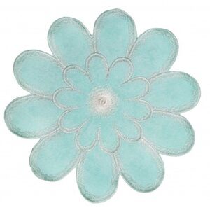 Blue daisy placemat